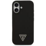 Coque Guess Silicone Triangle Logo MagSafe pour iPhone 17 - Black – Image 2