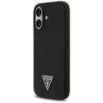 Coque Guess Silicone Triangle Logo MagSafe pour iPhone 17 - Black – Image 6