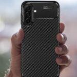 Coque Techsuit CarbonFiber pour Samsung Galaxy A17 5G / A17 4G - Black – Image 4