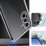 Coque Techsuit Shockproof Clear Silicone pour Samsung Galaxy A17 5G / A17 4G - Clear – Image 2