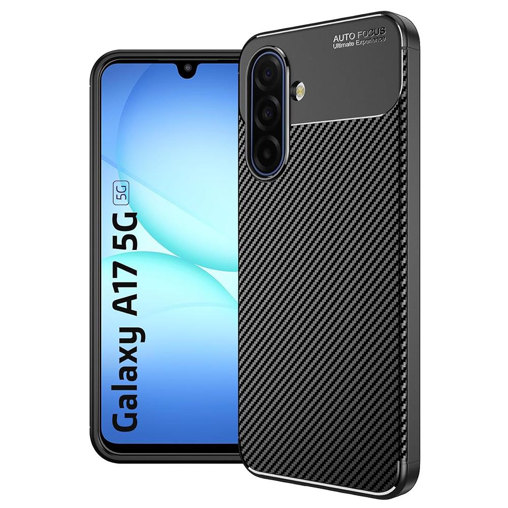 2551123 Coque Techsuit CarbonFiber pour Samsung Galaxy A17 5G / A17 4G - Black – Image 1
