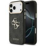 Coque Guess Hardcase Big 4G Classic Logo pour iPhone 17 Pro Max - Black