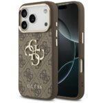 Coque Guess Hardcase Big 4G Classic Logo pour iPhone 17 Pro - Brown