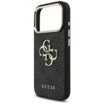 Coque Guess Hardcase Big 4G Logo Classic pour iPhone 17 Pro - Black – Image 5