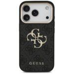 Coque Guess Hardcase Big 4G Logo Classic pour iPhone 17 Pro - Black – Image 2