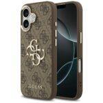 Coque Guess Hardcase Big 4G Classic Logo pour iPhone 17 - Brown