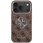 Coque Guess Hardcase Big 4G Classic Logo pour iPhone 17 - Brown