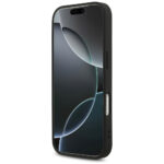 Coque Guess Leather 4G Triangle Strass MagSafe pour iPhone 17 Pro - Black – Image 3