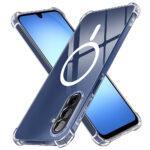 Coque Techsuit Shockproof Clear Silicone MagSafe pour Samsung Galaxy A17 5G / A17 4G - Clear