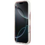 Coque Guess Liquid Glitter Flower MagSafe pour iPhone 17 - Pink – Image 4