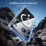 Coque MagSafe ESR Classic Hybrid HaloLock + film protecteur pour iPhone 17 Pro Max - Clear – Image 3