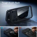 Coque MagSafe ESR Classic Hybrid HaloLock + film protecteur pour iPhone 17 Pro Max - Clear Black – Image 5