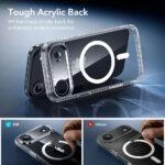 Coque MagSafe ESR Classic Hybrid HaloLock + film protecteur pour iPhone Air - Clear – Image 5