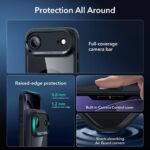 Coque MagSafe ESR Classic Hybrid HaloLock + film protecteur pour iPhone Air - Clear Black – Image 5