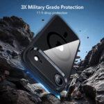 Coque MagSafe ESR Classic Hybrid HaloLock + film protecteur pour iPhone Air - Clear Black – Image 4