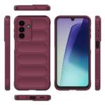 Coque Techsuit Magic Shield pour Samsung Galaxy A17 5G / A17 4G - Bordeaux – Image 2