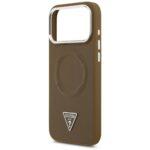 Coque Guess Hardcase Triangle Logo MagSafe pour iPhone 17 Pro - Brown – Image 6