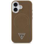 Coque Guess Hardcase Triangle Logo MagSafe pour iPhone 17 - Brown – Image 2