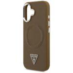 Coque Guess Hardcase Triangle Logo MagSafe pour iPhone 17 - Brown – Image 4