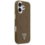 Coque Guess Hardcase Triangle Logo MagSafe pour iPhone 17 - Brown – Image 6