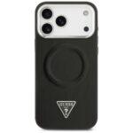 Coque Guess Hardcase Triangle Logo MagSafe pour iPhone 17 Pro Max - Black – Image 2