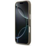 Coque Guess Hardcase Grained Big 4G Classic Logo pour iPhone 17 - Brown – Image 5