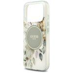Coque Guess IML Flower & Tonal Circle MagSafe pour iPhone 17 Pro Max - Green – Image 6