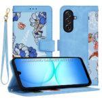Étui portefeuille Techsuit FlipCraft pour Samsung Galaxy A17 5G / A17 4G - Vibrant Blue