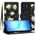 Étui portefeuille Techsuit FlipCraft pour Samsung Galaxy A17 5G / A17 4G - Flowers of the Dawn
