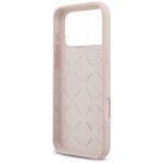 Coque Guess Silicone Big 4G Script pour iPhone 17 Pro Max - Light Pink – Image 5