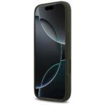 Coque Guess Silicone Big 4G Script pour iPhone 17 Pro - Khaki – Image 4