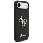 Coque Guess Silicone Big 4G Script pour iPhone Air - Black – Image 3