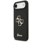 Coque Guess Silicone Big 4G Script pour iPhone Air - Black – Image 6