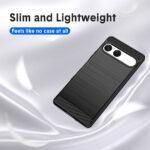 Coque Techsuit Carbon Silicone pour Sony Xperia 10 VII - Black – Image 4