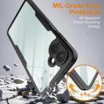 Coque intégrale Techsuit ColorVerse 360 pour Samsung Galaxy A07 4G - Black – Image 4