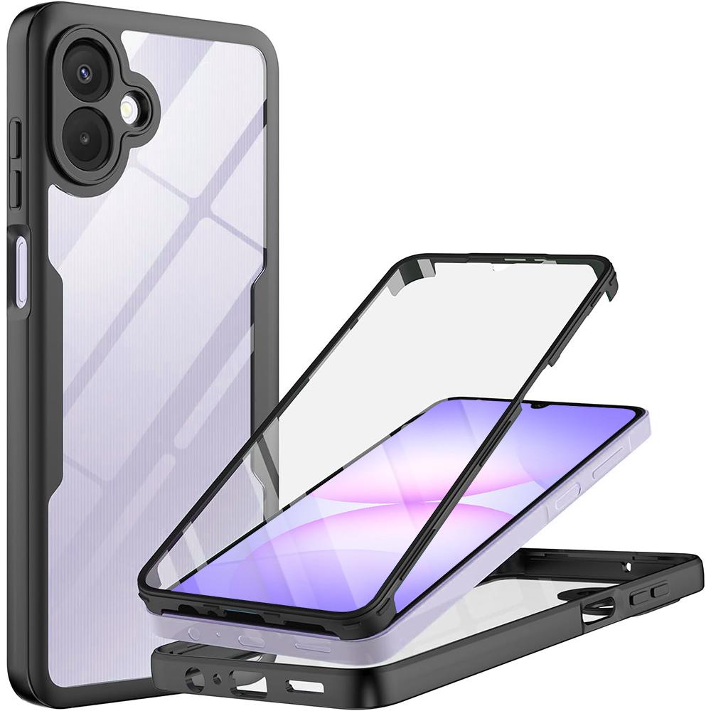 2599447 Coque intégrale Techsuit ColorVerse 360 pour Samsung Galaxy A07 4G - Black – Image 1