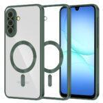 Coque Techsuit Luxury Crystal MagSafe pour Samsung Galaxy A17 5G / A17 4G - Deep Green