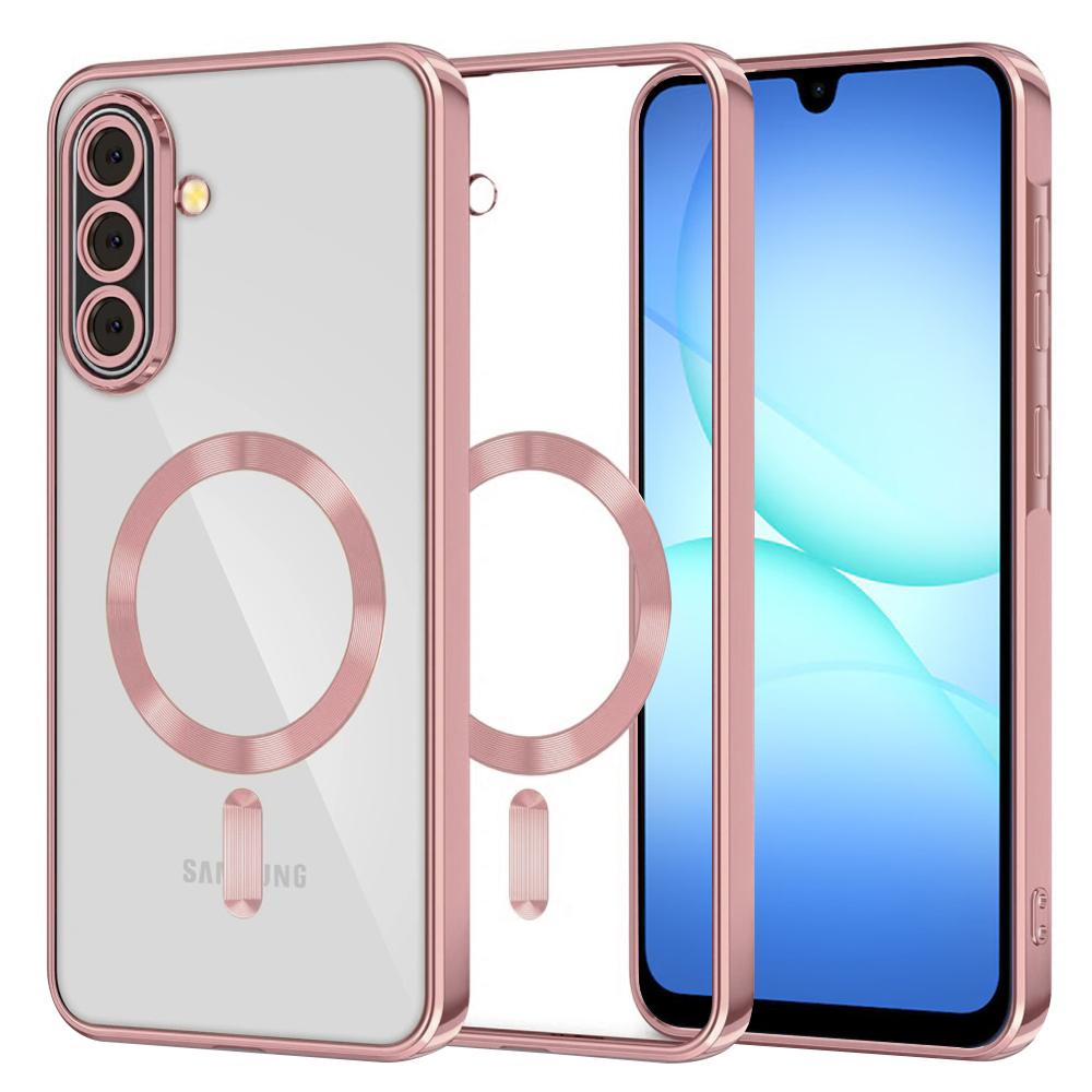 2610697 Coque Techsuit Luxury Crystal MagSafe pour Samsung Galaxy A17 5G / A17 4G - Pink – Image 1