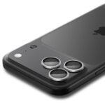 Lot de 2 protections d'objectif Spigen Optik.tR EZ Fit Pro Camera Glass pour iPhone 17 Pro Max / iPhone 17 Pro / iPhone 16 Pro Max / iPhone 16 Pro - Silver – Image 5