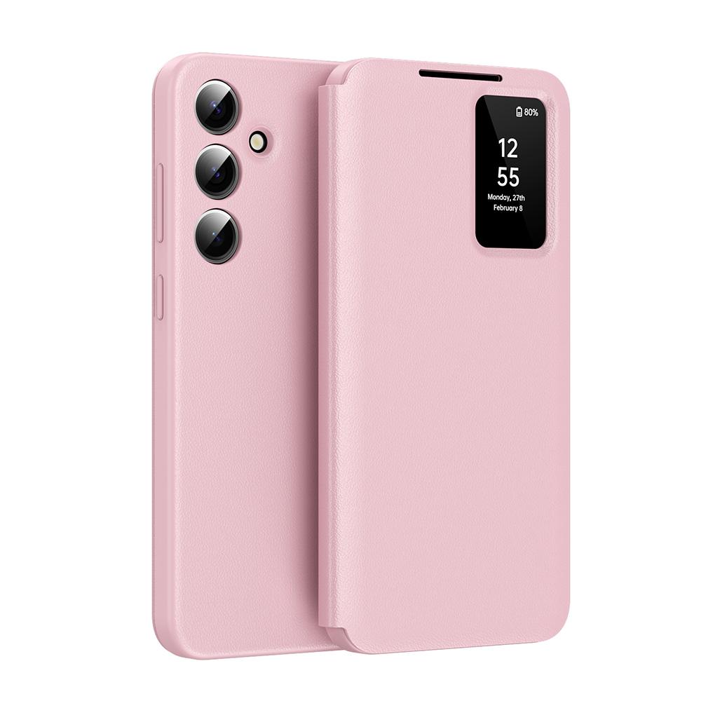 2640589 Étui portefeuille Techsuit SmartView Series pour Samsung Galaxy S25 FE - Pink – Image 1
