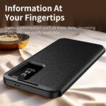 Étui portefeuille Techsuit SmartView Series pour Samsung Galaxy S25 FE - Black – Image 5