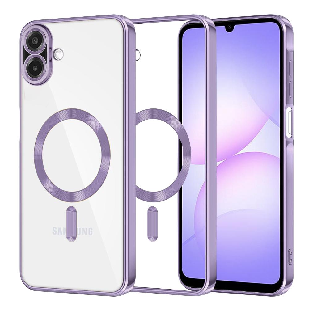 2642065 Coque Techsuit Luxury Crystal MagSafe pour Samsung Galaxy A07 4G - Light Purple – Image 1