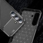 Coque Techsuit CarbonFiber pour Samsung Galaxy S25 FE - Black – Image 3