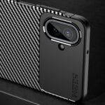 Coque Techsuit CarbonFiber pour Samsung Galaxy A07 4G - Black – Image 2