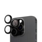 Protection d'objectif PanzerGlass® Hoops® Camera Lens Protector pour iPhone 16 Pro / iPhone 16 Pro Max - Black – Image 3