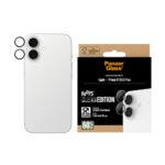 Protection d'objectif PanzerGlass® Hoops® Camera Lens Protector pour iPhone 17 / iPhone 16 / iPhone 16 Plus - Transparent