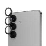 Protection d'objectif PanzerGlass® Hoops® Camera Lens Protector pour Samsung Galaxy S25 - Black – Image 2