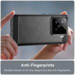 Coque Techsuit Carbon Silicone pour Xiaomi 15T Pro - Black – Image 3