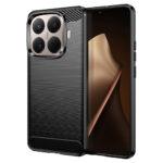 Coque Techsuit Carbon Silicone pour Xiaomi 15T Pro - Black