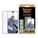 Protection d'écran PanzerGlass® Ultra-Wide Fit Screen Protector pour iPhone 16 Pro Max - Black